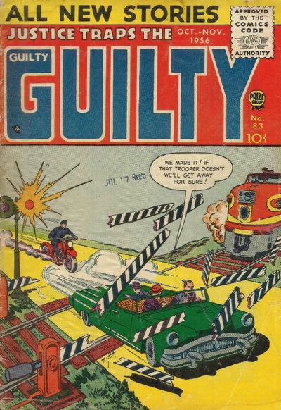 Justice Traps the Guilty  v9#5 (83) (October-November 1956)
