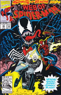Web of Spider-Man (Marvel, 1985 series)  #95 (December 1992) — Spirits of Venom Part 1