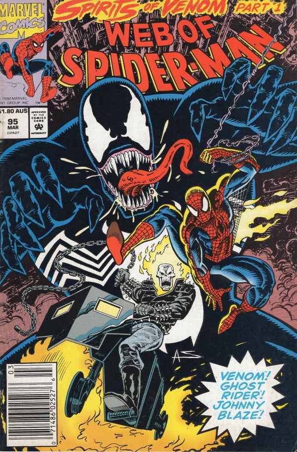 Web of Spider-Man (Marvel, 1992? series) #95 [] (March 1993) (March 1993)