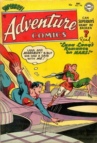 Adventure Comics (DC, 1938 series)  #195 (December 1953) — Lana Lang's Romance on Mars!