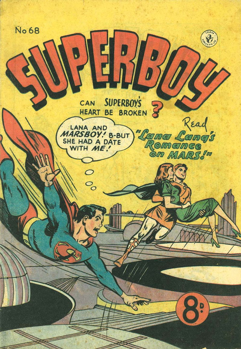 Superboy (Colour Comics, 1950 series) #68 ([September 1954])