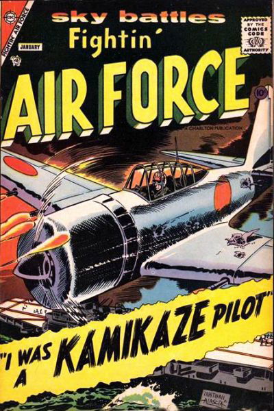 Fightin' Air Force (Charlton, 1956 series) #10 January 1958