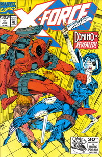 X-Force (Marvel, 1991 series)  #11 (June 1992) — Domino-- Revealed!