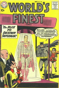 World's Finest Comics (DC, 1941 series)  #104 (September 1959) — The Plot to Destroy Superman