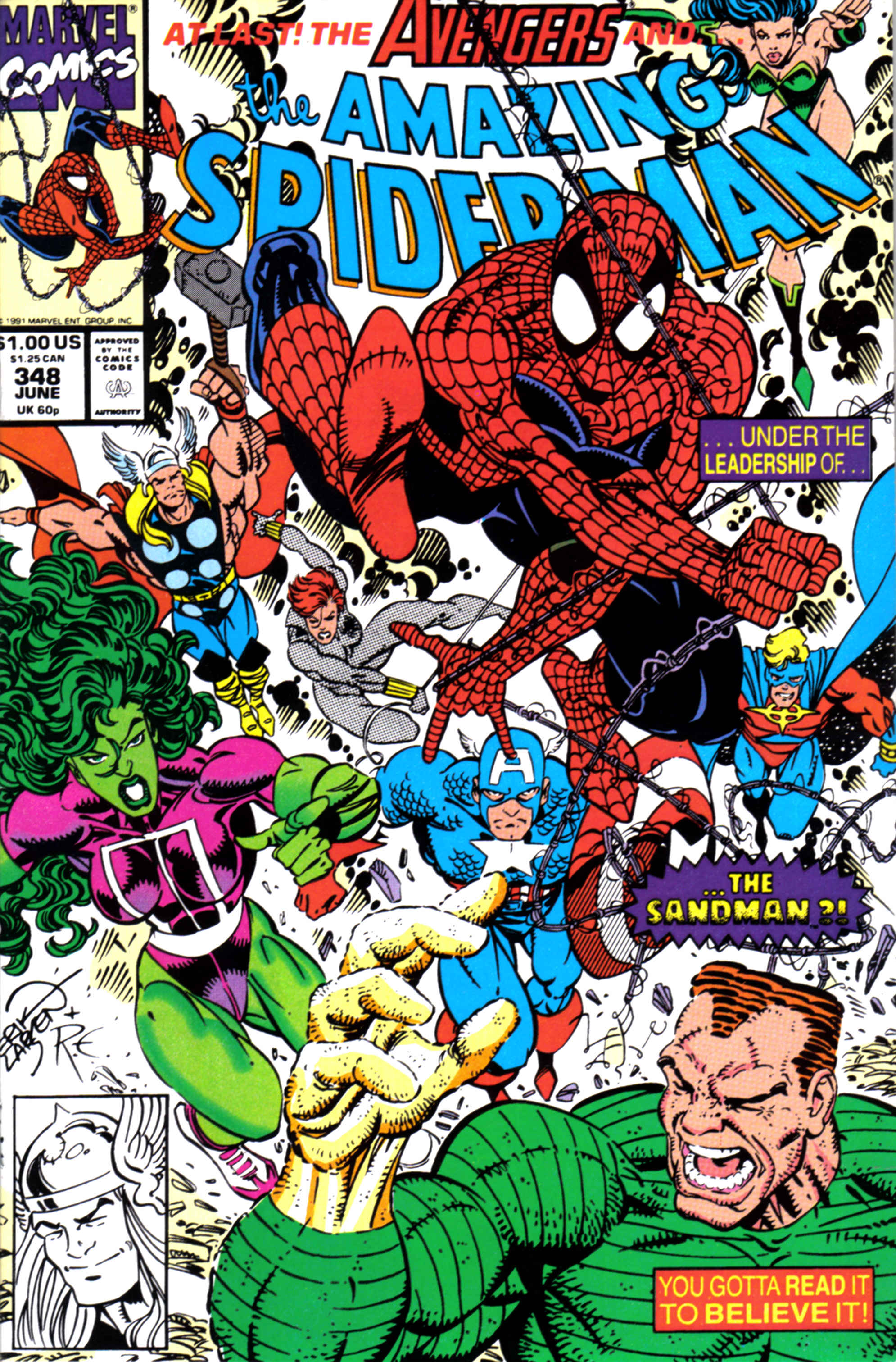 The Amazing Spider-Man (Marvel, 1963 series) #348 (June 1991)