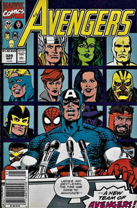 The Avengers (Marvel, 1991 series)  #329 (May 1991)