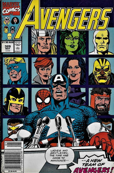 The Avengers  #329 (May 1991)