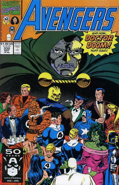 The Avengers (Marvel, 1963 series) #332 May 1991