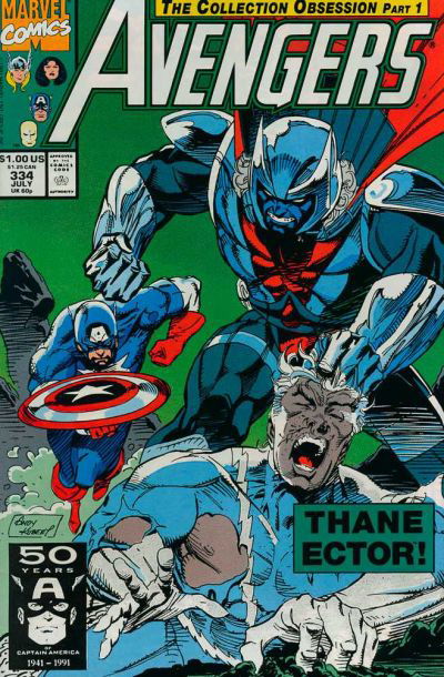 The Avengers (Marvel, 1963 series) #334 July 1991