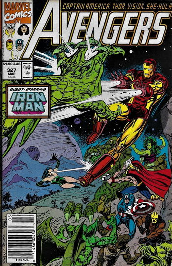 The Avengers (Marvel, 1991? series) #327 (March 1991)