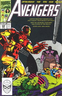 The Avengers (Marvel, 1963 series)  #326 (November 1990) — Earth's Mightiest Heroes Have Just Fought Their Newest Opponent