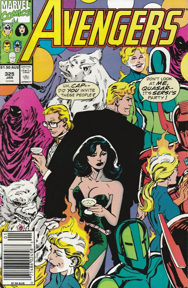 The Avengers (Marvel, 1991? series) #325 [] (January 1991) (January 1991)