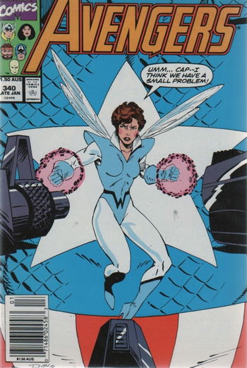 The Avengers (Marvel, 1991? series) #340 [] (January 1992) (January 1992)