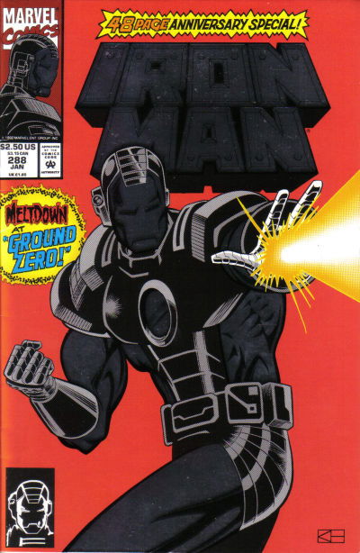 Iron Man (Marvel, 1968 series) #288 January 1993