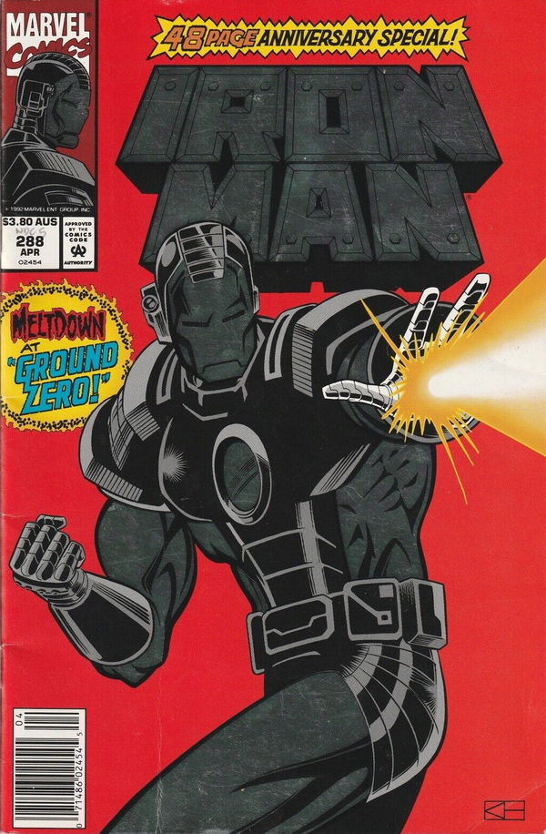 Iron Man (Marvel, 1992? series) #288 [] (April 1993) (April 1993)