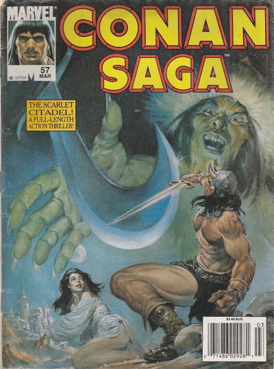 Conan Saga (Marvel, 1991? series) #57 March 1992