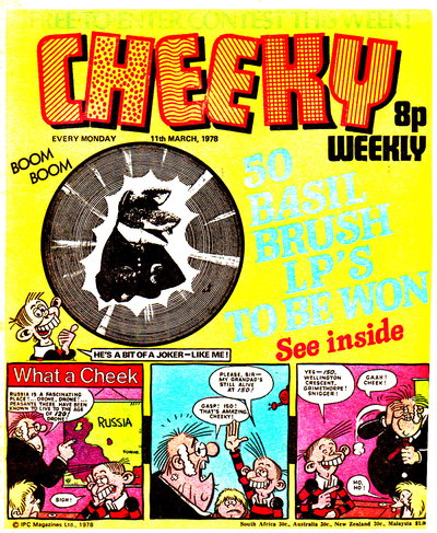 Cheeky Weekly  #21 (11 March 1978)