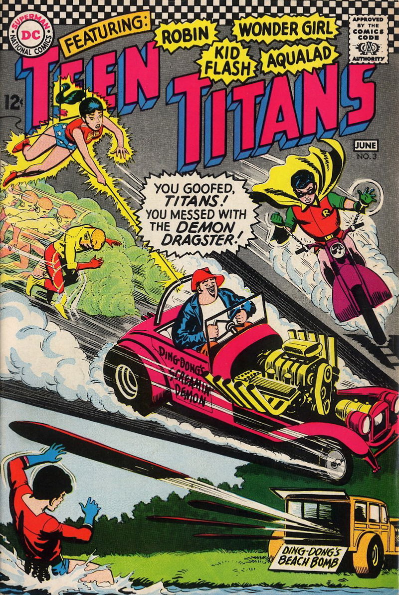 Teen Titans (DC, 1966 series) #3 (May-June 1966)