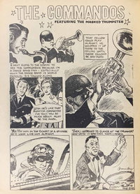 The Commandos, Featuring the Masked Trumpeter (<span class="fw-500">The Phantom Commando</span>  #8 ([November 1962])), page 1