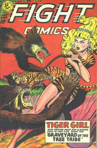 Fight Comics (Fiction House, 1940 series)  #62 (June 1949) — Graveyard of the Tree Tribe