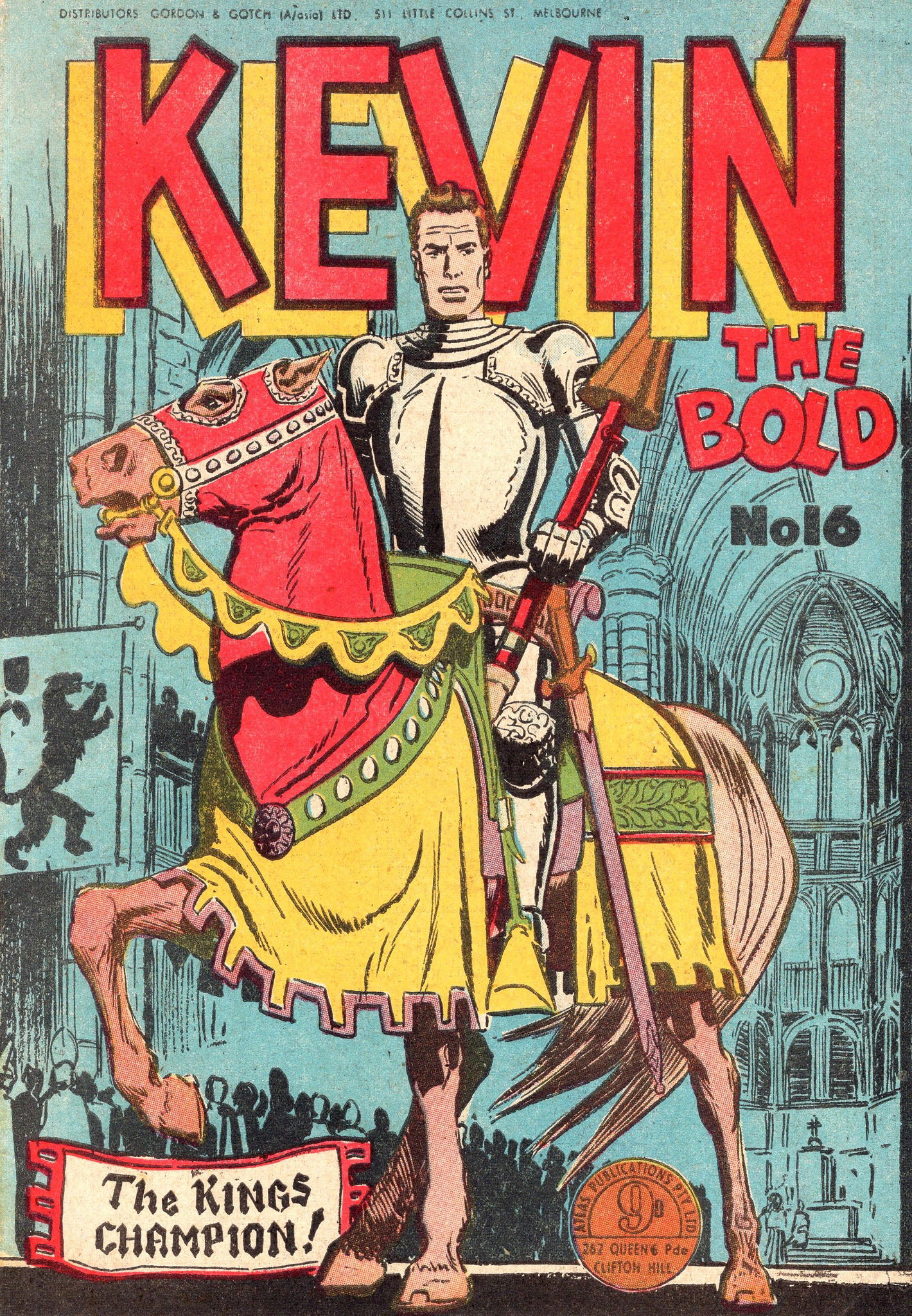 Kevin the Bold (Atlas, 1955 series) #16 ([July 1955?])