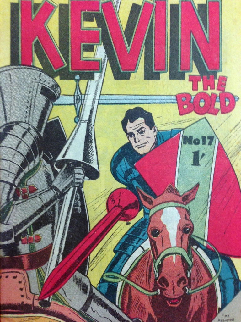Kevin the Bold (Atlas, 1955 series) #17 ([August 1955?])