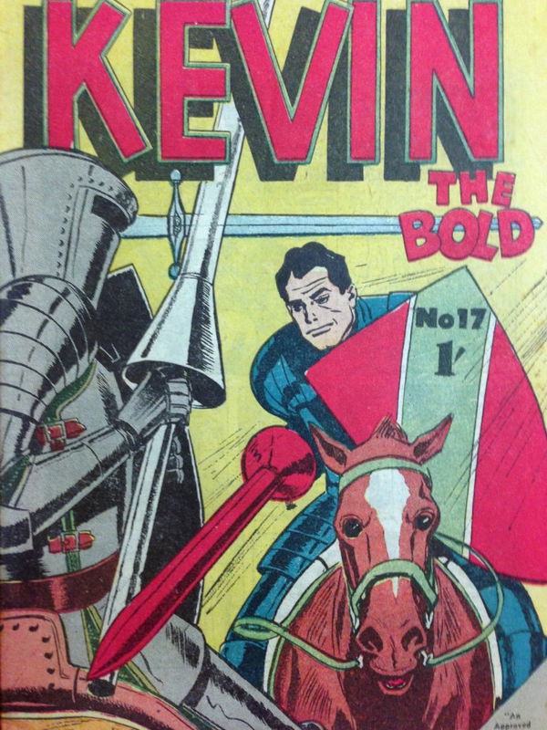 Kevin the Bold (Atlas, 1955 series) #17 [] (August 1955) ([August 1955?])