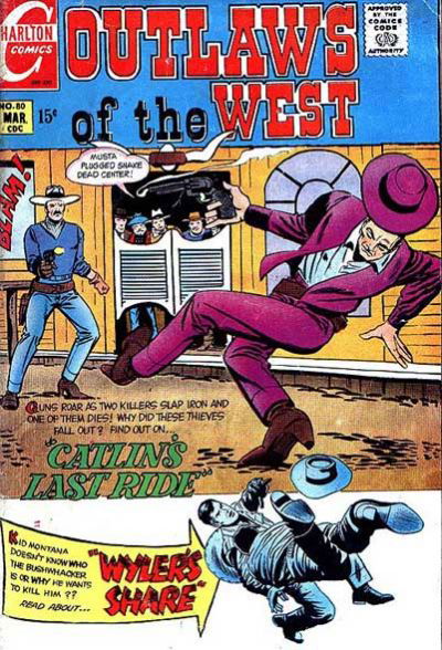 Outlaws of the West (Charlton, 1957 series) #80 (March 1970)