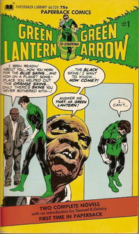 Green Lantern And Green Arrow (Paperback Library, 1972 series) #1 [64-729] (January 1972)