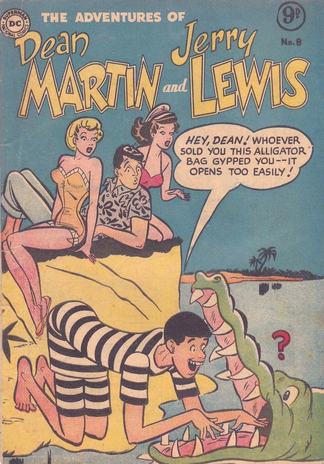 The Adventures of Dean Martin and Jerry Lewis (Frew, 1956 series) #8 ([1956?])