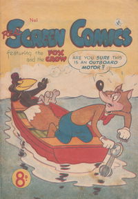 Real Screen Comics (Colour Comics, 1954 series) #1