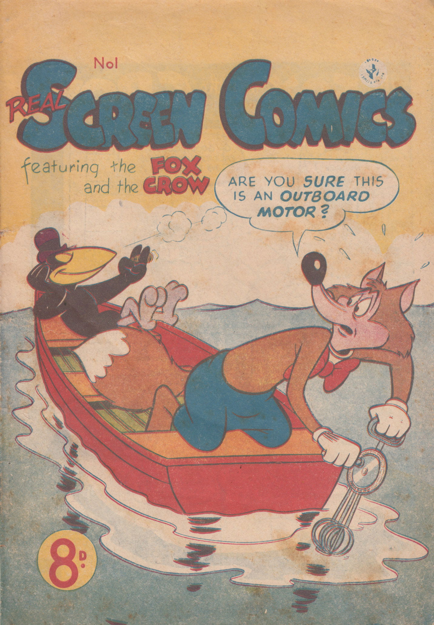 Real Screen Comics (Colour Comics, 1954 series) #1 ([May 1954?])