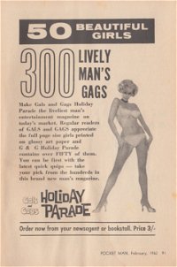 Pocket Man (Man Jr, 1957? series) v16#6 — 50 Beautiful Girls 300 Lively Man's Gags (page 1)