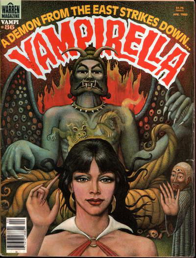 Vampirella (Warren, 1969 series) #86 April 1980