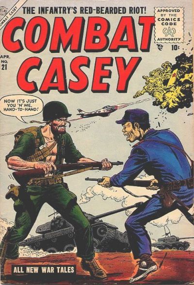 Combat Casey  #21 (April 1955)