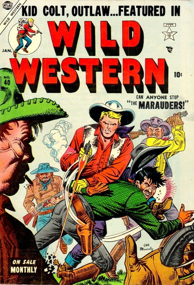 Wild Western  #40 (January 1955)