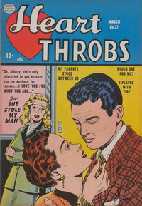 Heart Throbs (Quality, 1949 series)  #27 (March 1954)