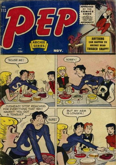 Pep Comics (Archie, 1940 series) #112 November 1955