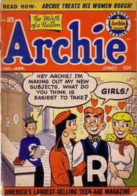 Archie Comics  #69 (July-August 1954)