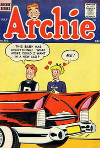 Archie (Archie, 1959 series) #102 July 1959