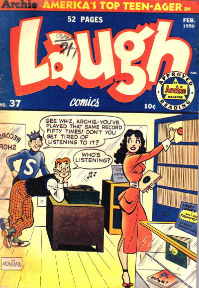 Laugh Comics (Archie, 1946? series) #37 February 1950