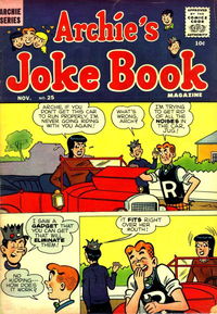 Archie's Joke Book Magazine (Archie, 1953? series) #25 (November 1956)