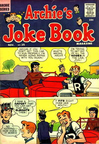Archie's Joke Book Magazine (Archie, 1953 series)  #25 (November 1956)