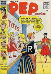 Pep Comics (Archie, 1940 series)  #117 (September 1956) — Untitled