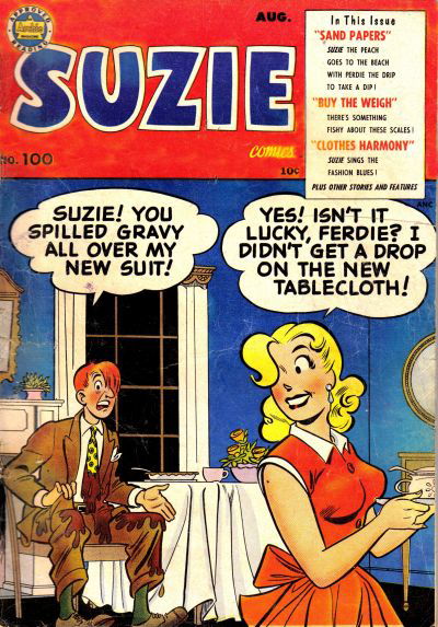 Suzie Comics (Archie, 1945 series) #100 (August 1954)