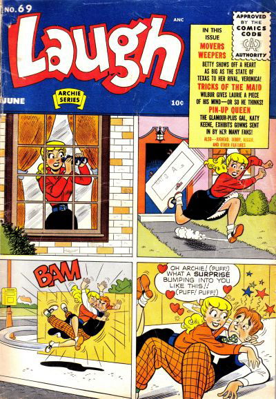 Laugh Comics (Archie, 1946? series) #69 June 1955