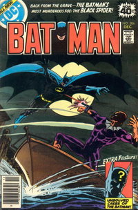 Batman (DC, 1940 series)  #306 (December 1978) — Back from the Grave-- The Batman's Most Murderous Foe: The Black Spider!