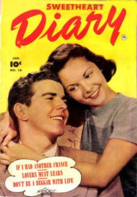 Sweetheart Diary (Fawcett, 1949 series) #14 January 1953