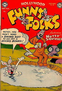 Hollywood Funny Folks (DC, 1950 series) #48 July-August 1952