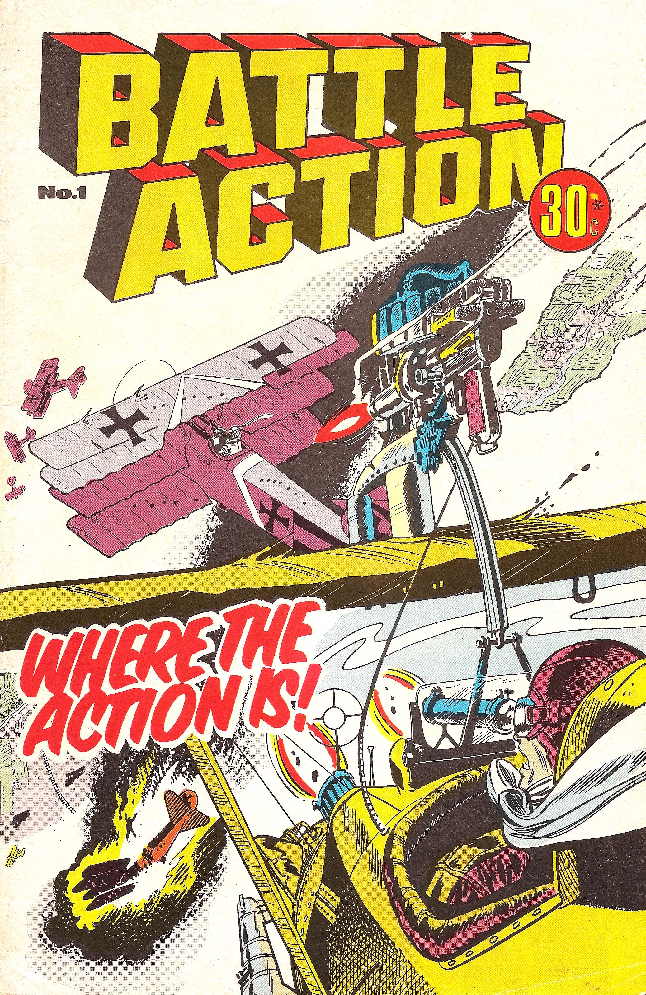 Battle Action (KG Murray, 1975 series) #1 ([1975?])